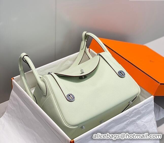 Promotional Hermes Lindy Bag 30cm in Togo Calfskin H7101 Bubble Green