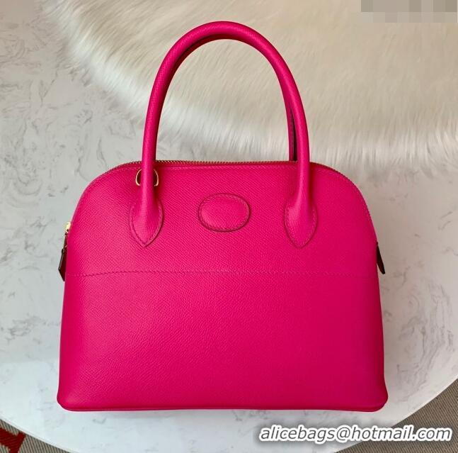 Good Looking Hermes Bolide 27 Bag in Original Epsom Leather H2601 Peach (Half Handmade)