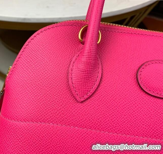 Good Looking Hermes Bolide 27 Bag in Original Epsom Leather H2601 Peach (Half Handmade)