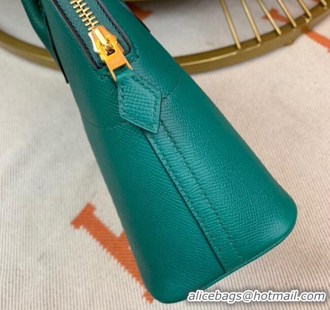 Best Price Hermes Bolide 27 Bag in Original Epsom Leather H2601 Malachite Green (Half Handmade)