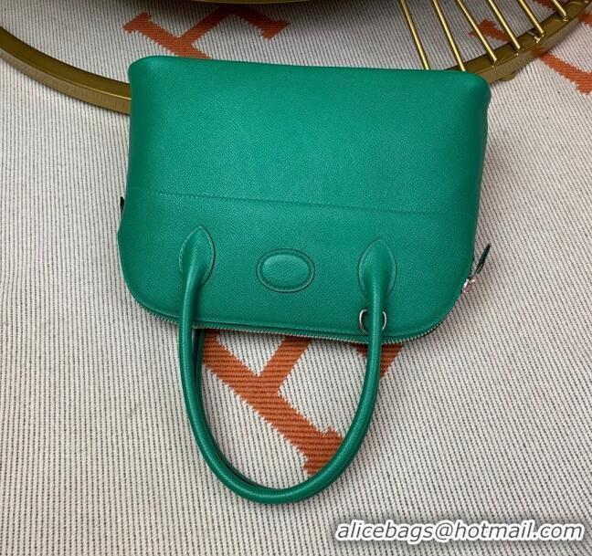 Good Product Hermes Bolide 27 Bag in Original Epsom Leather H2601 Green (Half Handmade)