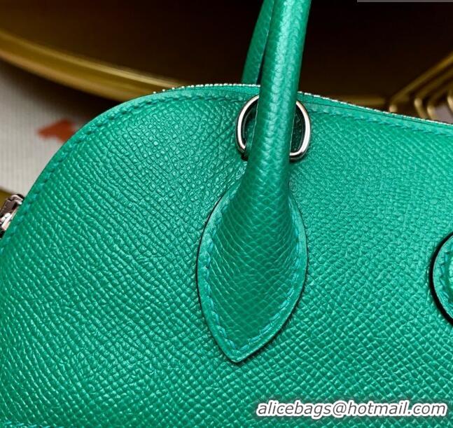 Good Product Hermes Bolide 27 Bag in Original Epsom Leather H2601 Green (Half Handmade)