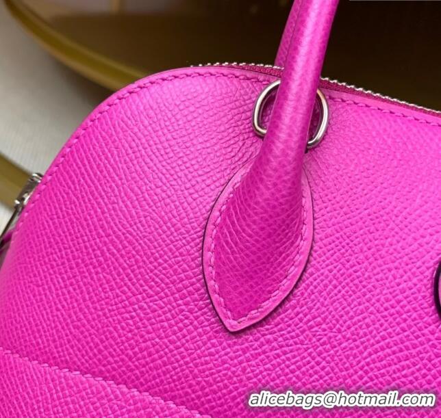 Buy Fashionable Hermes Bolide 27 Bag in Original Epsom Leather H2601 Rosy (Half Handmade)