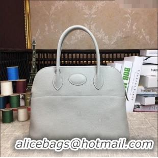 Good Looking Hermes Bolide 31 Bag in Original Togo Leather H2801 Pearl Grey