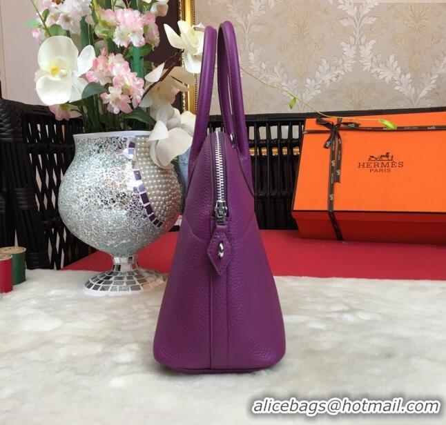 Cheapest Hermes Bolide 31 Bag in Original Togo Leather H2801 Anemones Purple (Half Handmade)