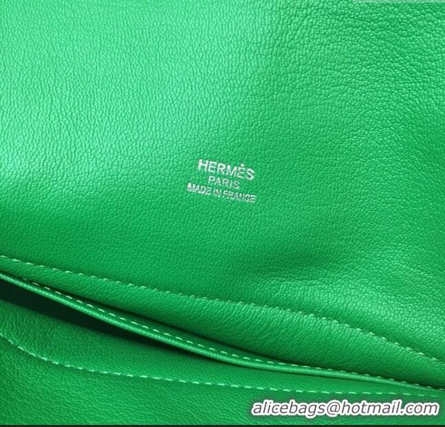 New Fashion Hermes Bolide 31 Bag in Original Togo Leather H2801 Green (Half Handmade)