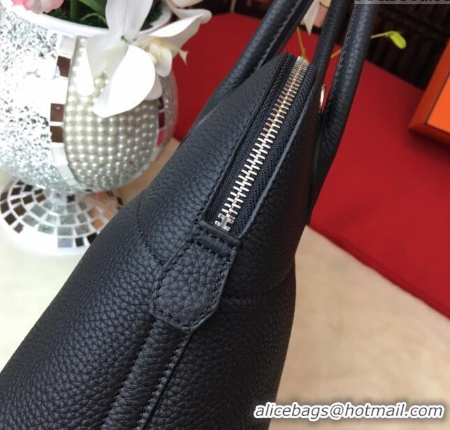 Best Quality Hermes Bolide 31 Bag in Original Togo Leather H2801 Black 2023 (Half Handmade)