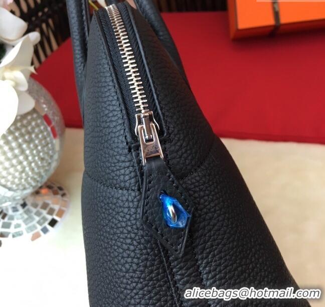 Best Quality Hermes Bolide 31 Bag in Original Togo Leather H2801 Black 2023 (Half Handmade)