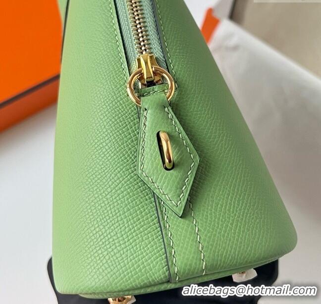 Shop Fashion Hermes Bolide 1923-25 Bag in Origianl Epsom Leather H3121 Green (Handmade)