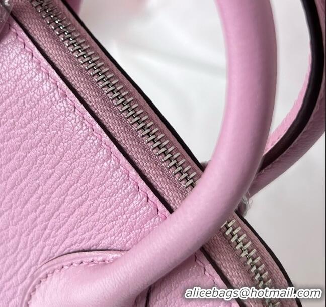 Modern Discount Hermes Bolide 1923 Mini Bag in Origianl Chevre Leather H3114 Mallow Purple (Handmade)