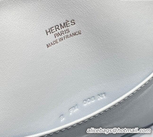 Popular Style Hermes Mini Bolide Bag 19cm in Evercolor Calf Leather H1031 Grail Blue