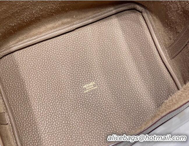 Trendy Design Hermes Picotin Lock Bag 22cm in Togo Calfskin 11287 Elephant Grey