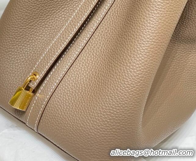 Trendy Design Hermes Picotin Lock Bag 22cm in Togo Calfskin 11287 Elephant Grey