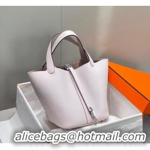 Buy Discount Hermes Picotin Lock Bag 22cm in Togo Calfskin 11288 Dreamy Purple 2023