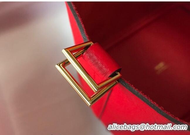 Super Quality Hermes Picotin Lock Bag 18cm/22cm in Togo Calfskin 11287 Red/Gold 2023