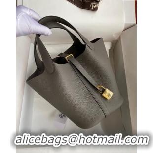 18cm/22cm in Taurillon Clemence Leather H2901 