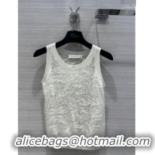 Grade Quality Dior Knit Vest D051704 Beige 2024