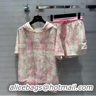 Reasonable Price Dior Top and Shorts D051706 Pink 2024