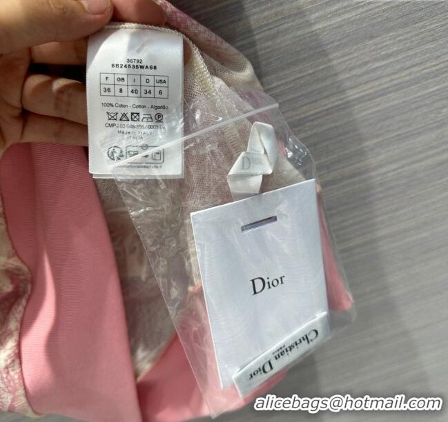 Reasonable Price Dior Top and Shorts D051706 Pink 2024