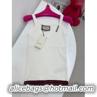 Grade Design Gucci Knit Vest G051717 White 2024