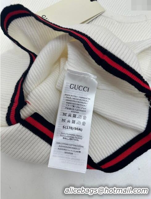 Grade Design Gucci Knit Vest G051717 White 2024