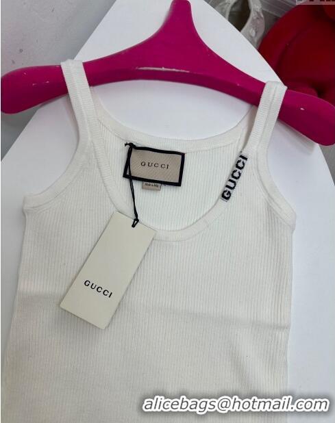 Grade Design Gucci Knit Vest G051717 White 2024