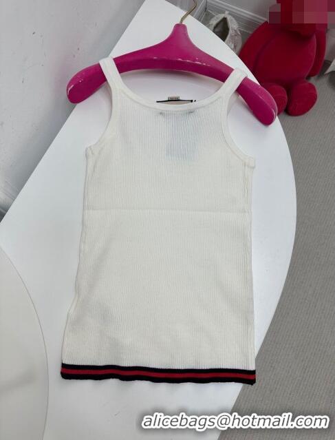 Grade Design Gucci Knit Vest G051717 White 2024