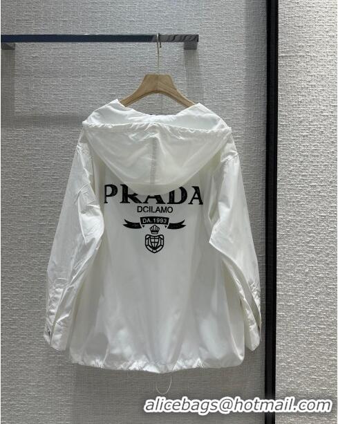 ​Famous Brand Prada Jacket and Shorts P051722 White 2024