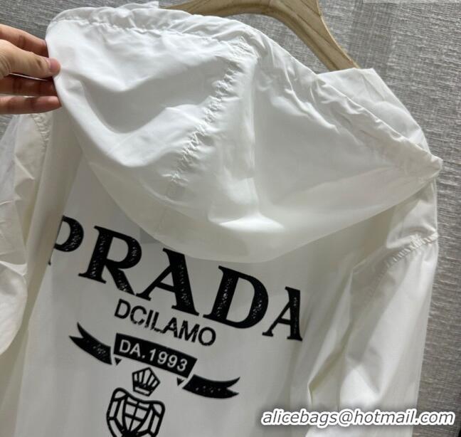 ​Famous Brand Prada Jacket and Shorts P051722 White 2024