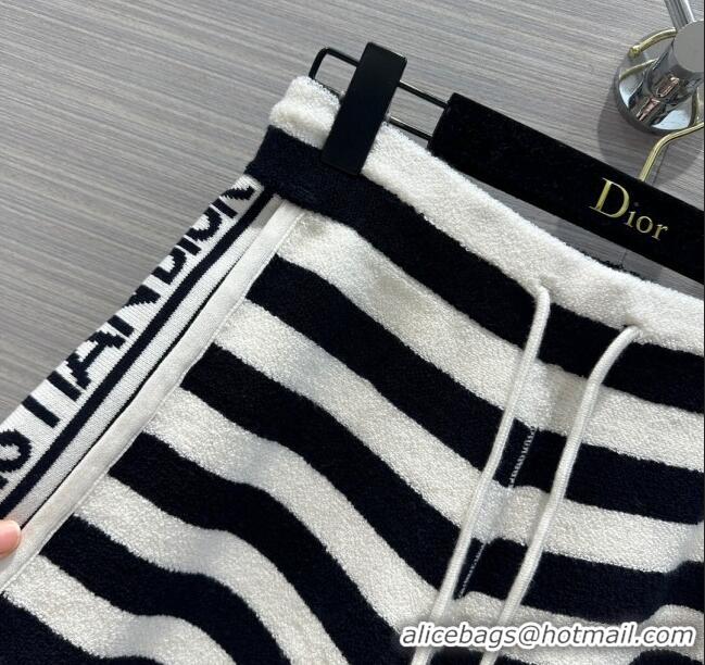 Good Quality Dior Shorts D051724 White/Black 2024