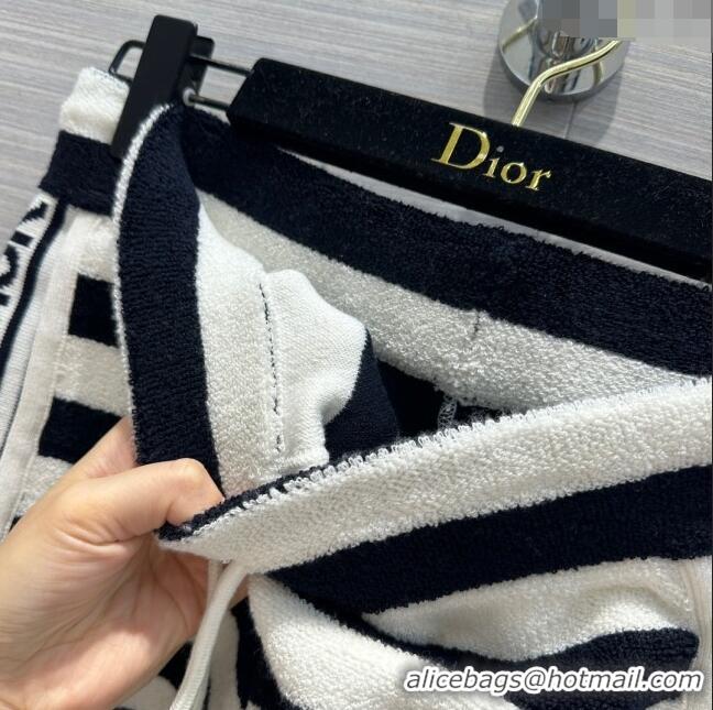 Good Quality Dior Shorts D051724 White/Black 2024