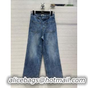 Super Quality Dior Denim Jeans D051727 Blue 2024