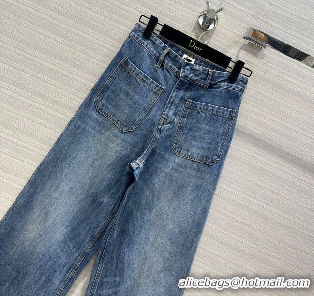 Super Quality Dior Denim Jeans D051727 Blue 2024