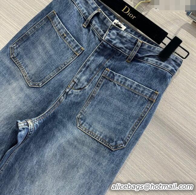 Super Quality Dior Denim Jeans D051727 Blue 2024