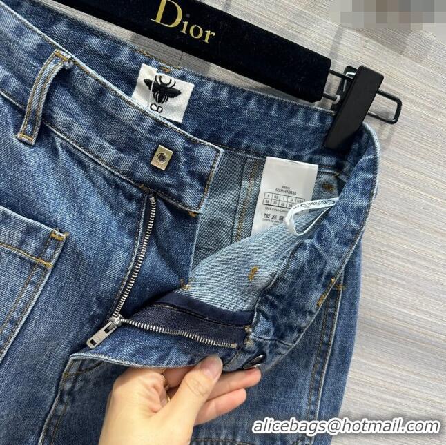 Super Quality Dior Denim Jeans D051727 Blue 2024