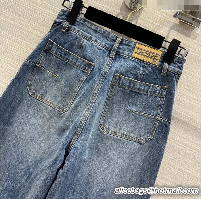 Super Quality Dior Denim Jeans D051727 Blue 2024