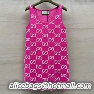 ​Luxurious Grade Gucci GG Dress G051734 Pink 2024