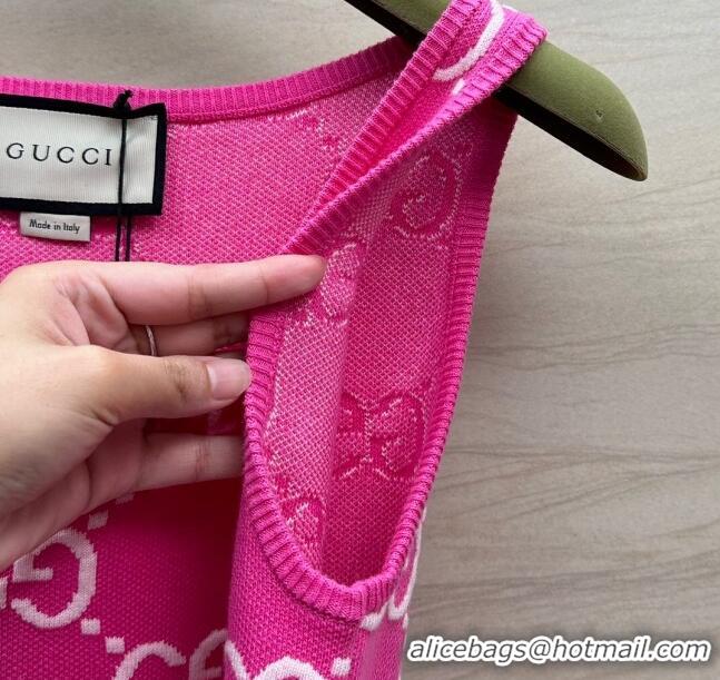 ​Luxurious Grade Gucci GG Dress G051734 Pink 2024