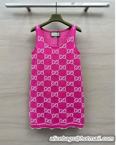 ​Luxurious Grade Gucci GG Dress G051734 Pink 2024