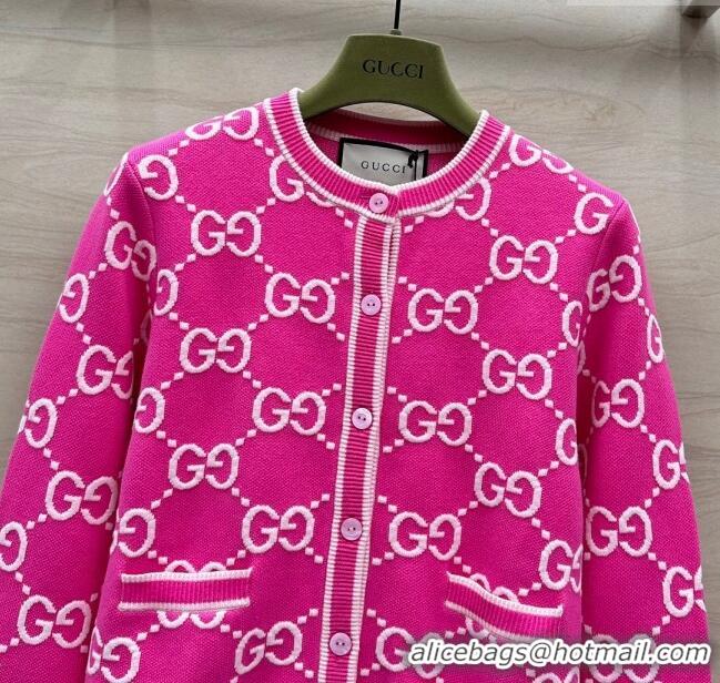 Reasonable Price Gucci GG Cardigan G051735 Pink 2024