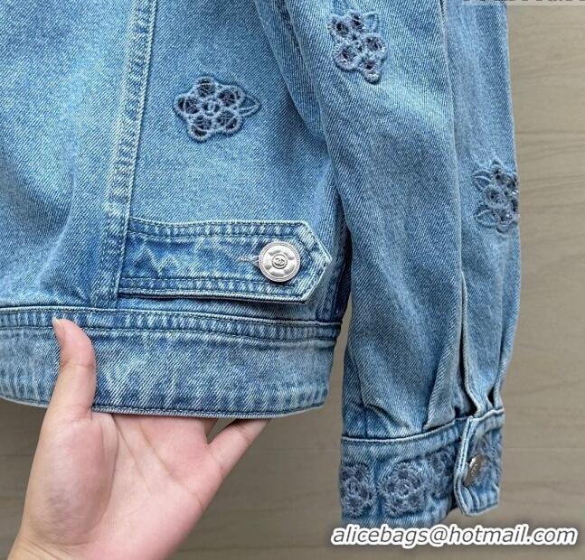 ​Top Grade Chanel Denim Jacket CH051720 Blue 2024