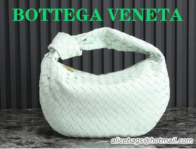 Top Grade Bottega Veneta Teen Jodie Hobo Bag 690225 Mint Green 2024