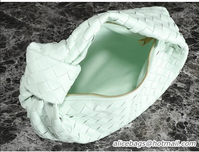 Top Grade Bottega Veneta Teen Jodie Hobo Bag 690225 Mint Green 2024