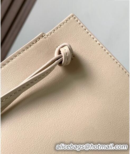 Reasonable Price Loewe Dice Pocket Pouch in Classic Calfskin L7016 Beige 2024