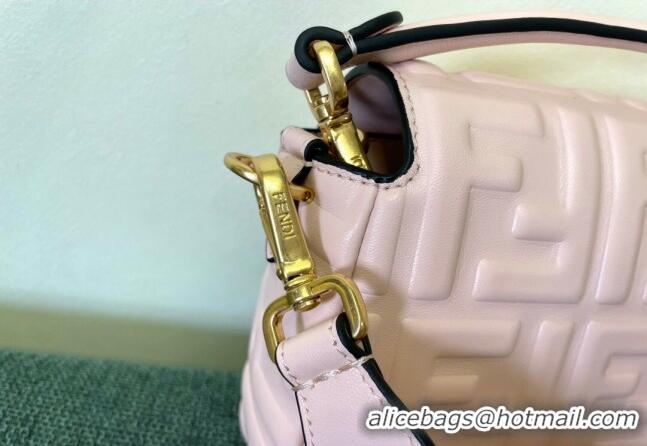 Trendy Design Fendi Baguette Medium Nappa Leather Bag FM0135 Light Pink 2024