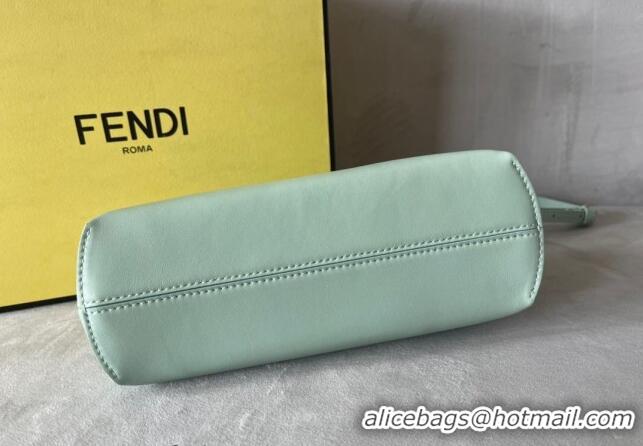 Promotional Fendi First Small Leather Bag F0523 Light Green 2024