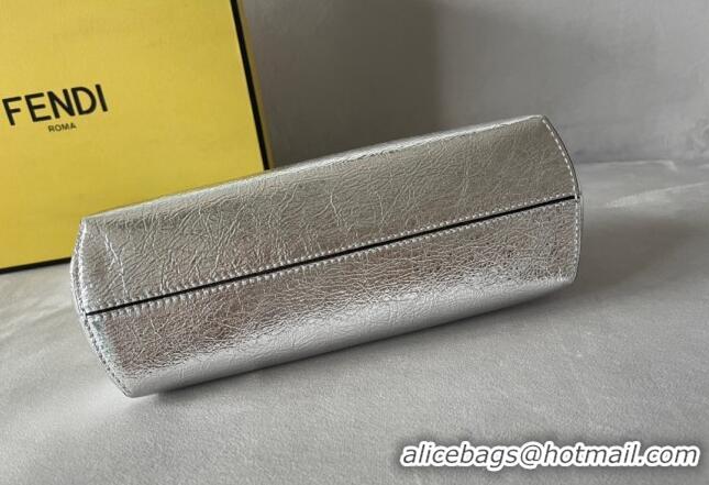 Reasonable Price Fendi First Small Leather Bag F0523 Silver 2024