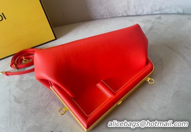 Good Taste Fendi First Small Leather Bag F0523 Red 2024