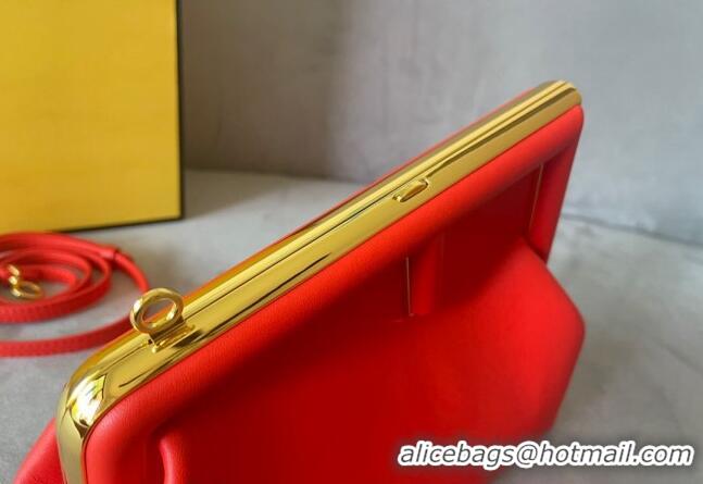 Good Taste Fendi First Small Leather Bag F0523 Red 2024