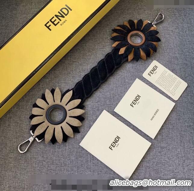 Good Product Fendi Strap You Bloom Short Shoulder Strap F3108 Beige (No Refund or Change)